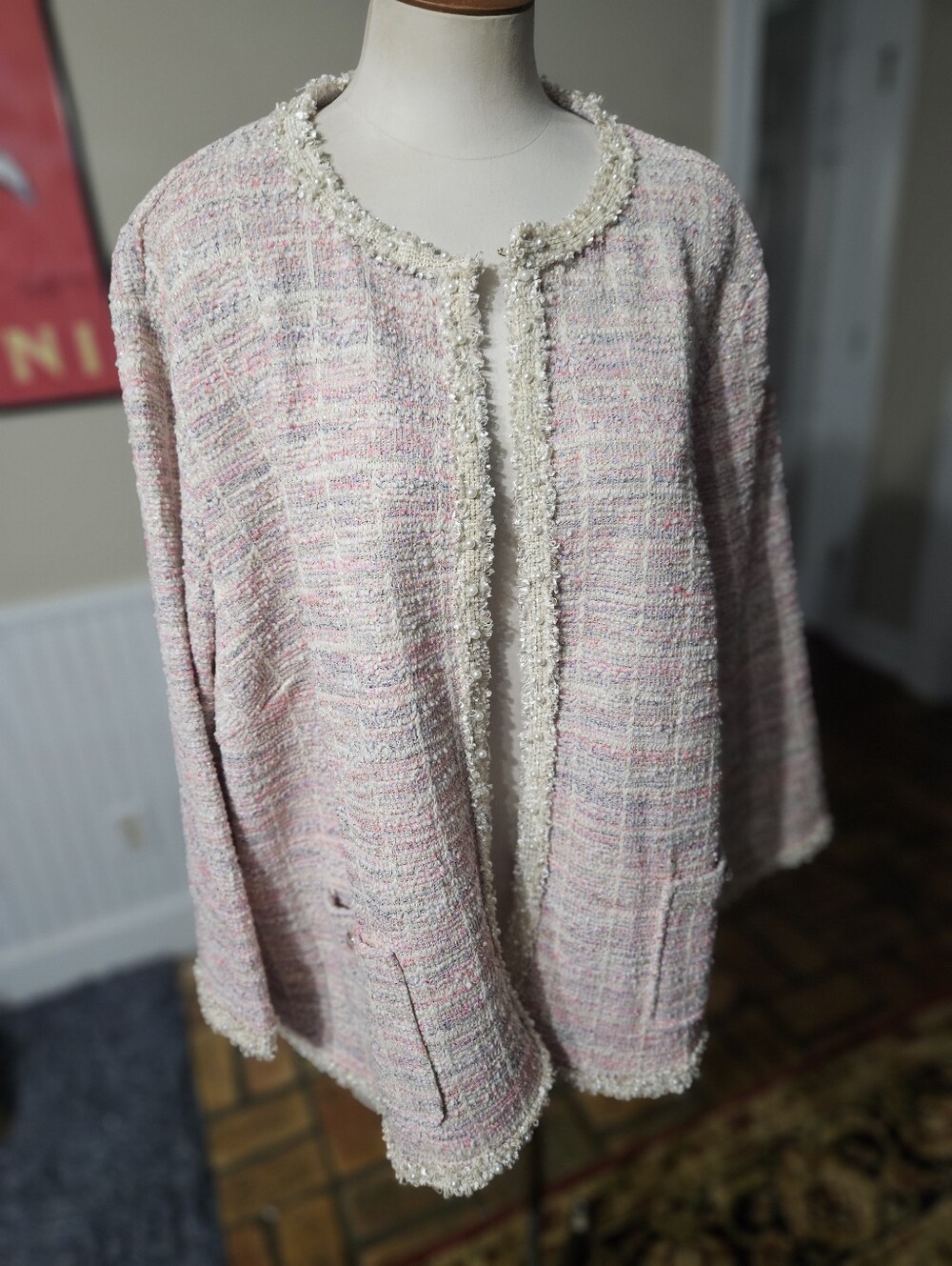 NWT! Alfred Dunner Tweed Jacket 2X